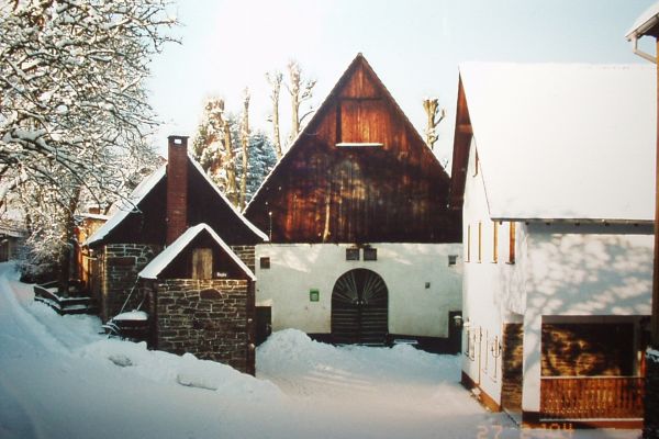 Unser Hof im Winter