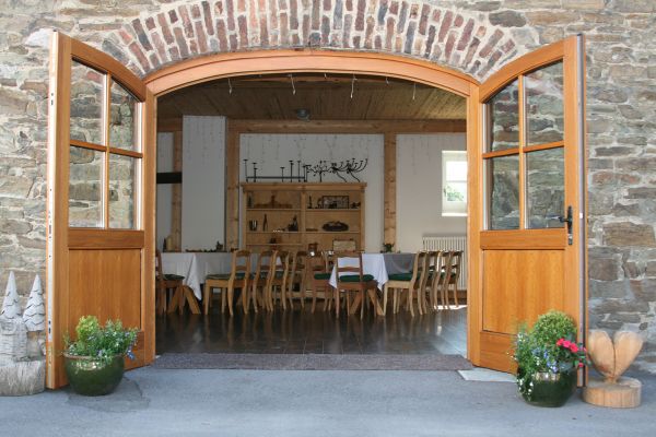 Ein Blick in den "Alten Schafstall"