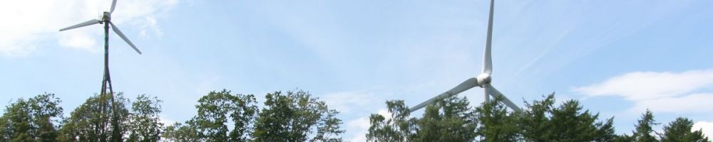 Windräder liefern alternative Energie